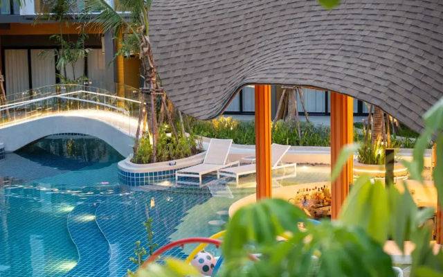 Апартаменты Wyndham Gardens 1320 Studio 1min from Naithon Beach