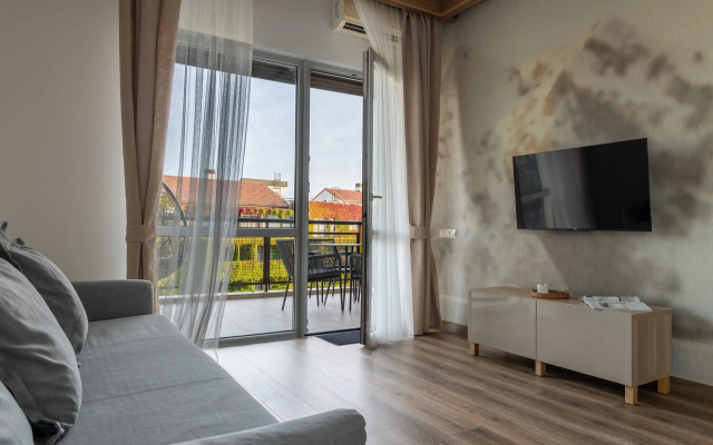 Апартаменты Red Apartments Парковый Квартал Олимп
