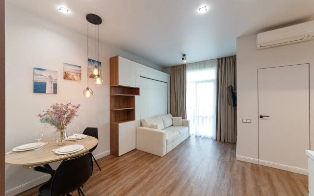 Апартаменты RED APARTMENTS Арт Лайт Сити апартамент Адамс