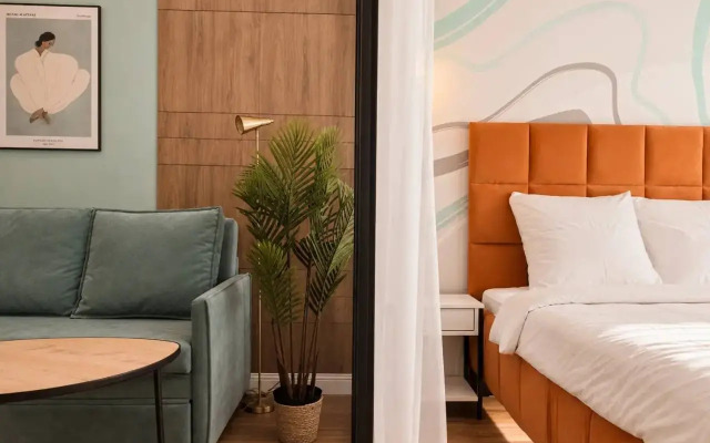 Квартира Дизайнерская Студия в ЖК Новатор Liberty Sity Apartments