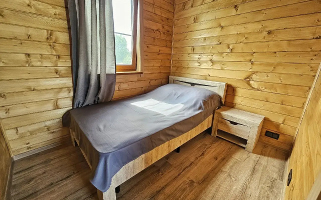 Частный дом Деревянный с панорамным окном