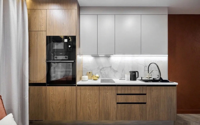 Квартира видовая в доме у реки Business Apartments Акватория