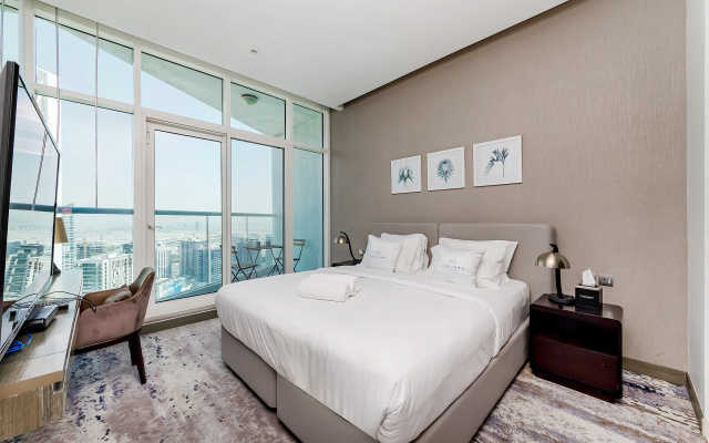 Апартаменты Modern Studio at Damac Maison Prive