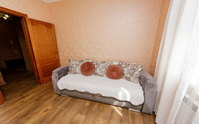 Квартира однокомнатная 45 м² 2 кровати