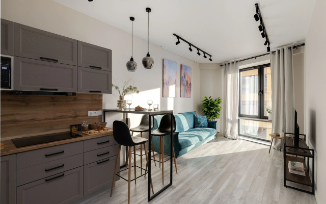 Апартаменты SMART LOFTS | Ivory | С отдельной спальней | Бизнес-класс у метро Дмитровская