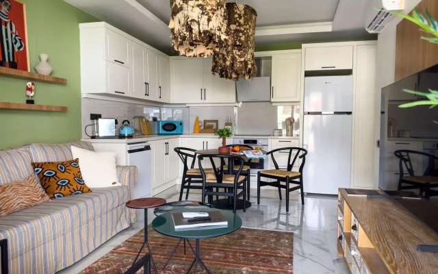 Апартаменты 2+1 Qoople Elize 29 Boho Style в премиум локации