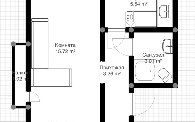 Квартира Однокомнатная во Владивостоке