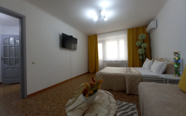 Квартира N75 Две большие кровати в Центр Вселенной Mr.HOUSE