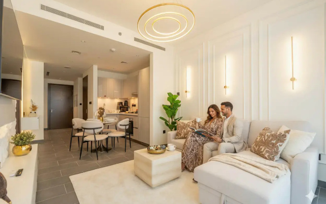 Апартаменты Premium 1BR Oasis – City Views & Pool Access