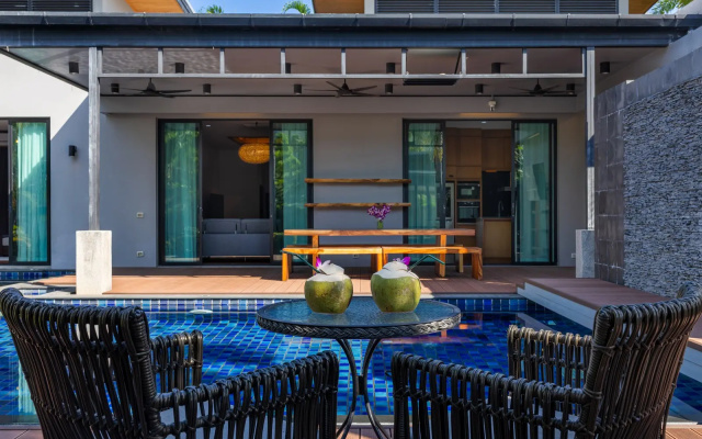 Вилла Aroha Villa with private pool near Nai Harn Beach