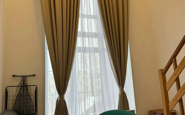 Квартира Двухуровневая квaртиpа около набережной Камы