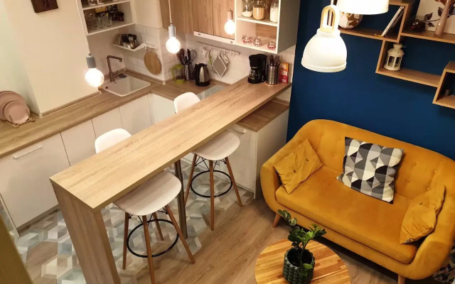 Квартира Moscow Deluxe Apartments Scandi