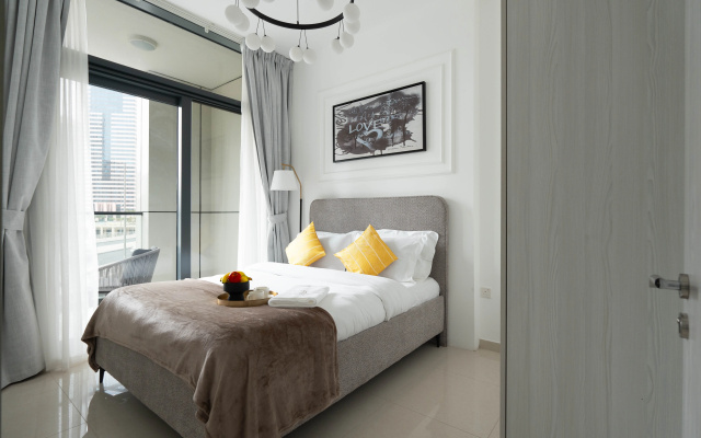 Апартаменты Keyrock Modern 1BR in Zada Pool & View