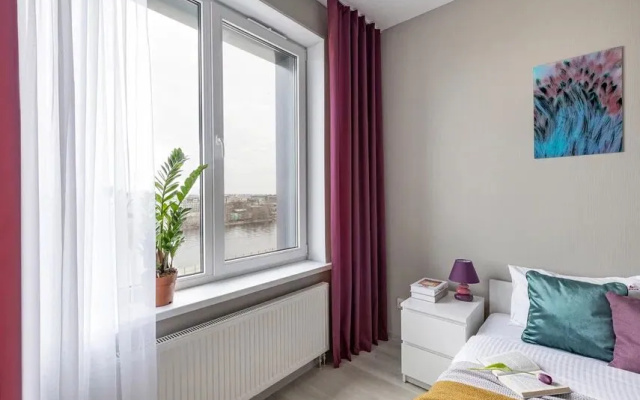 Квартира Двухкомнатная Видовая Piter Apartments в ЖК Эмеральд
