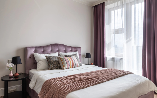 Квартира Moscow Deluxe Apartments Family Suite City View