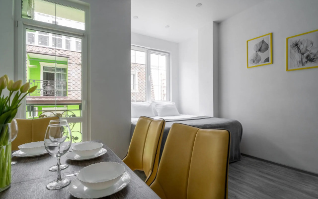 Апартаменты Red Apartments Арт Лайт Дикинсон