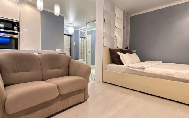 Квартира FlatRoom в центре на 11 этаже для 3 гостей