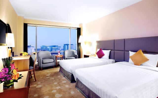 Отель Novotel Beijing Xinqiao Китай, Пекин - 9 отзывов об отеле, цены и фото номеров - забронировать отель Novotel Beijing Xinqiao онлайн комната для гостей