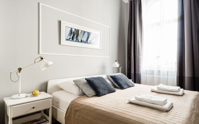 Апартаменты Sanhaus Apartments Сопот комната для гостей