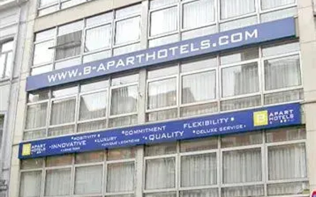 Отель B-Aparthotels Louise Бельгия, Брюссель - отзывы, цены и фото номеров - забронировать отель B-Aparthotels Louise онлайн вид на фасад