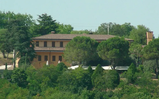Отель Villa Del Poeta Региональный парк Colli Euganei вид на фасад
