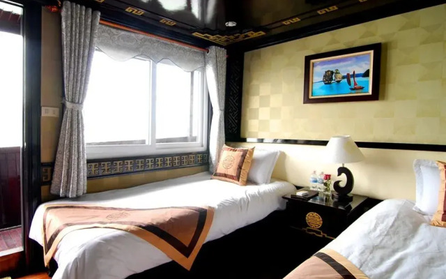 Отель Alova Gold Cruises Halong комната для гостей