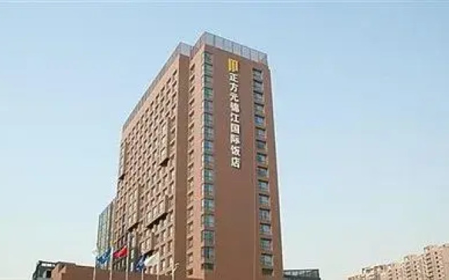 Отель Zhengzhou Zhengfangyuan Jinjiang Inn вид на фасад