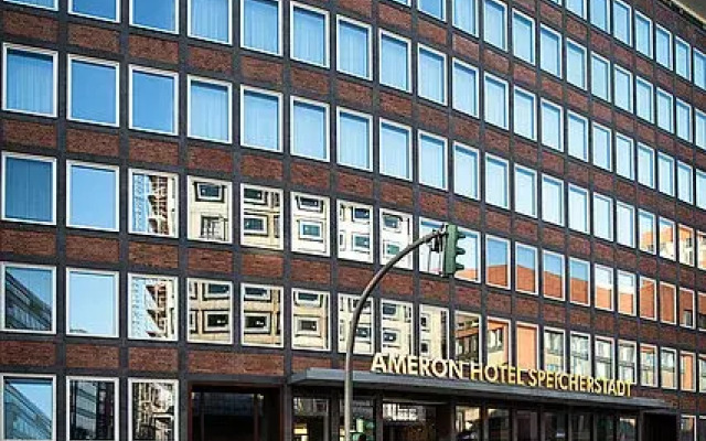 Отель AMERON Hotel Speicherstadt Германия, Гамбург - отзывы, цены и фото номеров - забронировать отель AMERON Hotel Speicherstadt онлайн вид на фасад