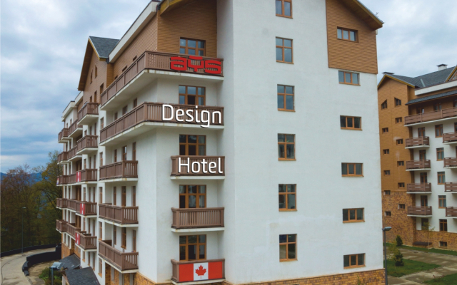 AYS Design Hotel Роза Хутор вид на фасад