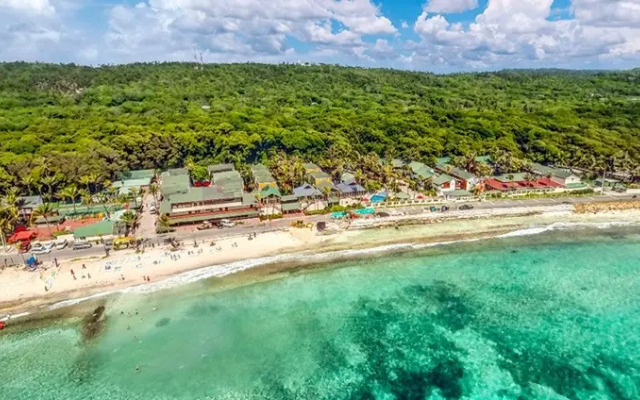Отель Decameron San Luis - All Inclusive Колумбия, Сан-Андрес - отзывы, цены и фото номеров - забронировать отель Decameron San Luis - All Inclusive онлайн пляж