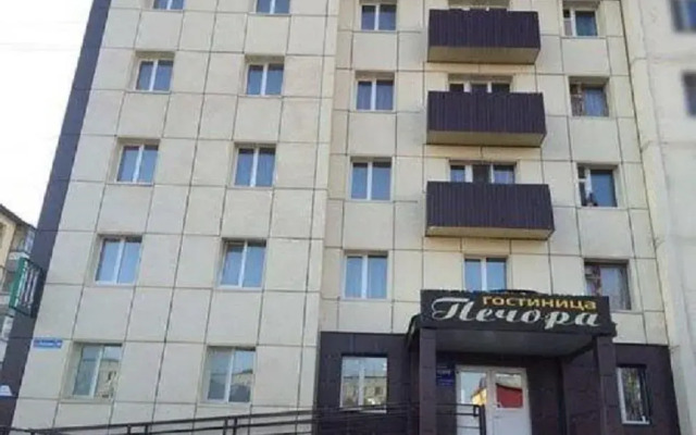 Гостиница Печора вид на фасад