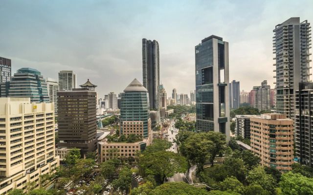 Four Seasons Hotel Singapore вид на фасад