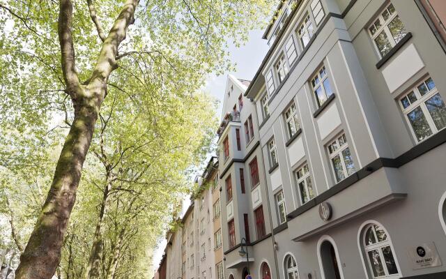 Отель B-Boardinghouse Германия, Дюссельдорф - отзывы, цены и фото номеров - забронировать отель B-Boardinghouse онлайн вид на фасад