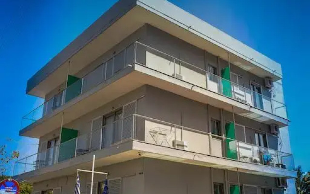 7 Palms Hotel Apartments Родос вид на фасад
