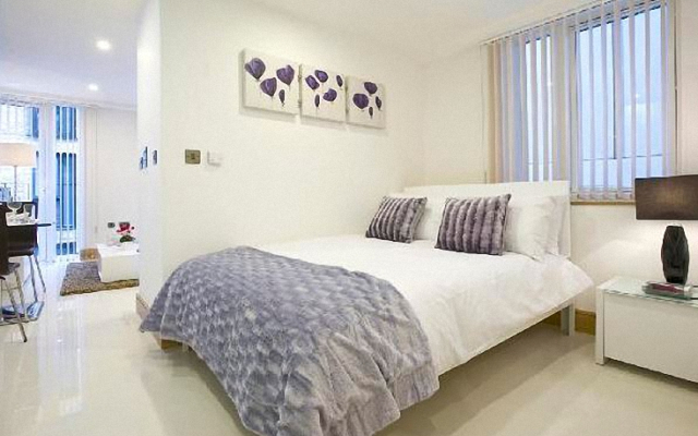 Отель Oakwood At Euston Лондон комната для гостей