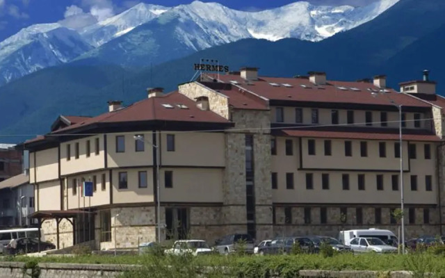 Hotel Hermes Банско вид на фасад