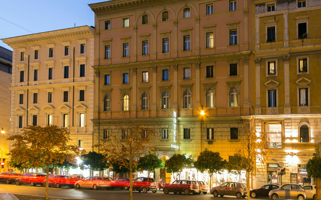 Отель Sant Angelo Рим вид на фасад