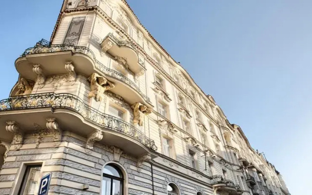 Отель Residence Brehova Чехия, Прага - отзывы, цены и фото номеров - забронировать отель Residence Brehova онлайн вид на фасад
