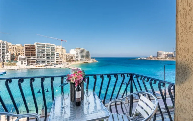 Апартаменты Spinola Bay Сан Джулианс балкон