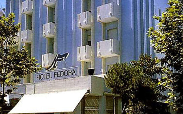 Hotel Fedora Rimini вид на фасад