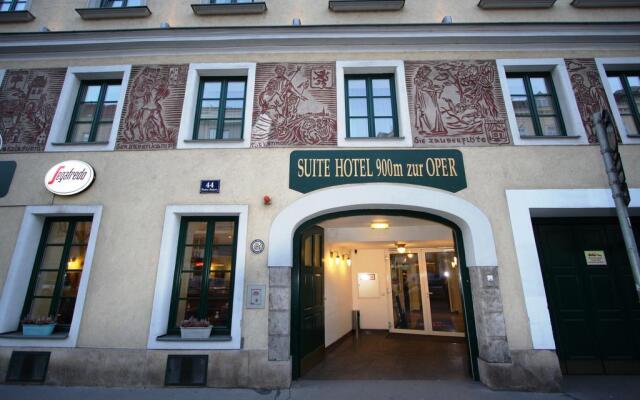 Отель Suite Hotel 900 m zur Oper Австрия, Вена - 1 отзыв об отеле, цены и фото номеров - забронировать отель Suite Hotel 900 m zur Oper онлайн вид на фасад