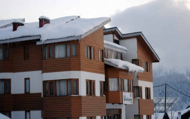 Отель Welcome Hotel at Gulmarg Индия, Гульмарг - отзывы, цены и фото номеров - забронировать отель Welcome Hotel at Gulmarg онлайн вид на фасад