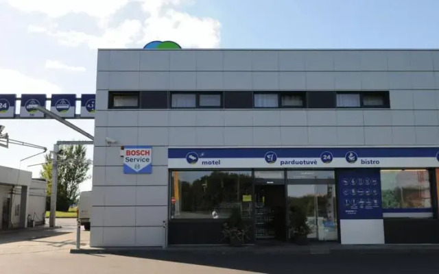 Отель Egas Motel Вильнюс парковка