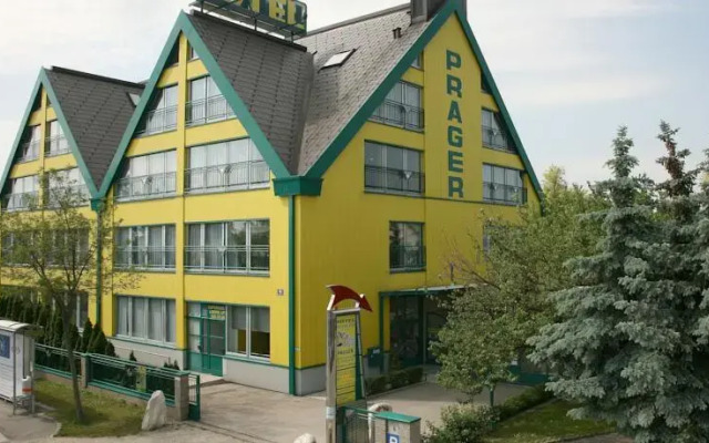 Hotel Asperner Löwe Вена вид на фасад