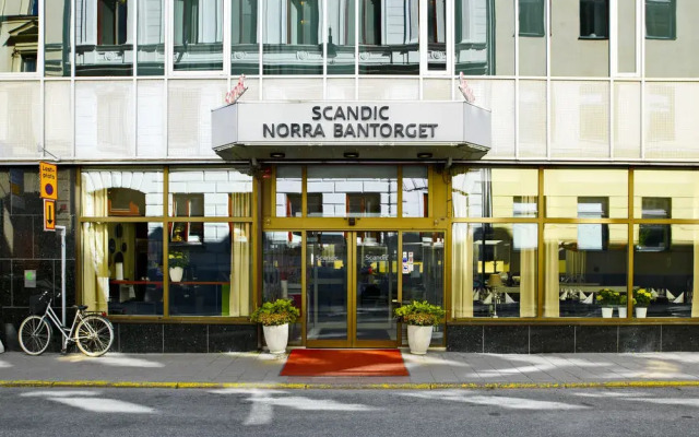 Отель Scandic Norra Bantorget вид на фасад