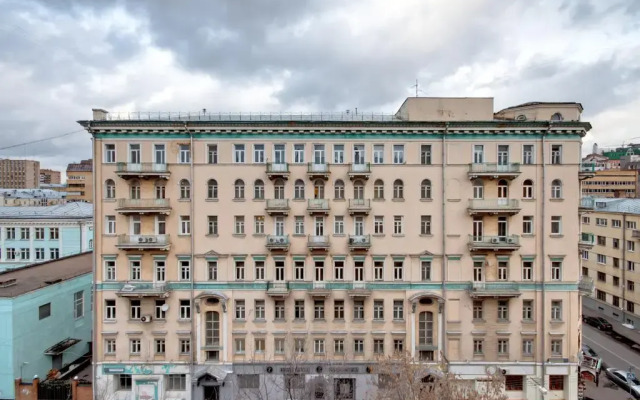 Апартаменты LikeHome Apartments Tverskaya Москва вид на фасад