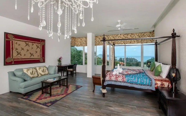 Отель Luxury Seaview Penthouse Kamala Beach комната для гостей
