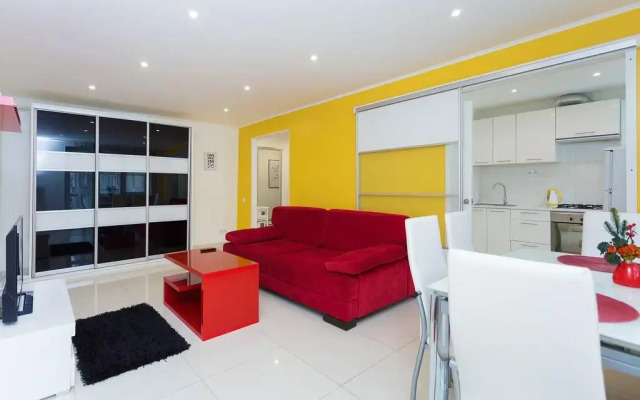 Апартаменты Central Minsk Apartments комната для гостей