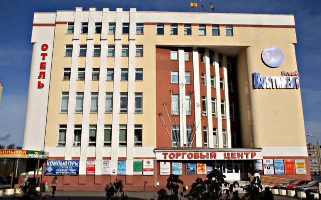 Гостиница Новый Континент вид на фасад
