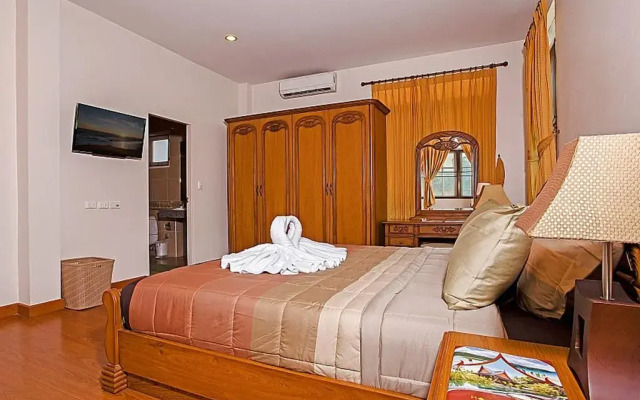 Отель Jomtien Summertime Villa B - 3 Bedroom комната для гостей